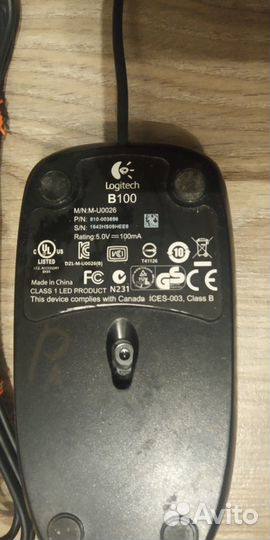 Мышка для компьютера Logitech и другие