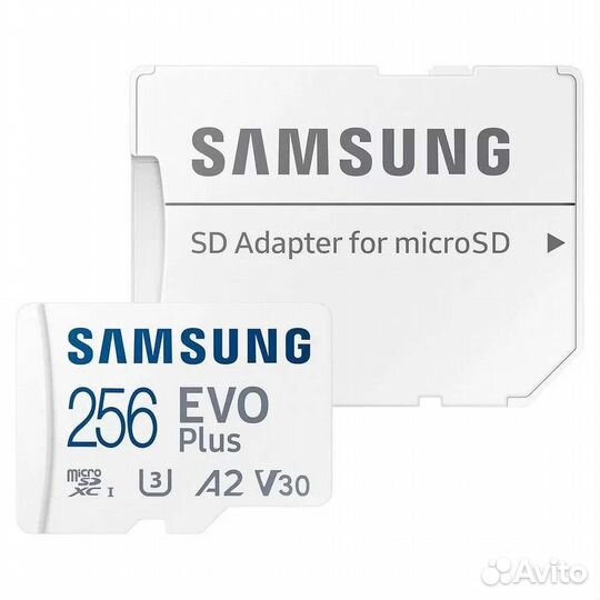 Карты памяти Samsung EVO Plus 256GB