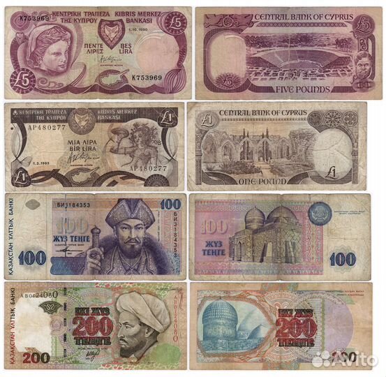 Банкноты разных стран