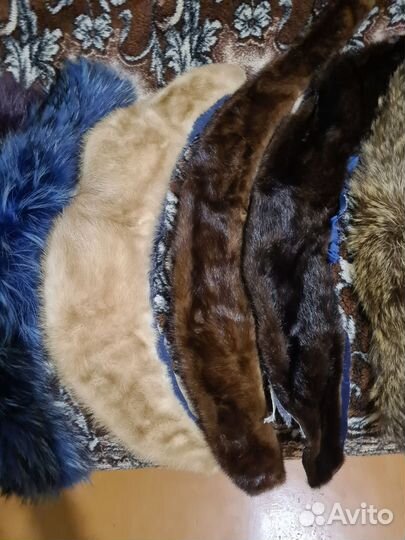 Воротники из натурального меха