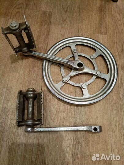 Звездочка задняя и педали для хвз