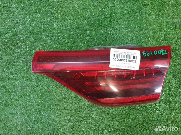Фонарь задний внутренний правый Kia Sportage