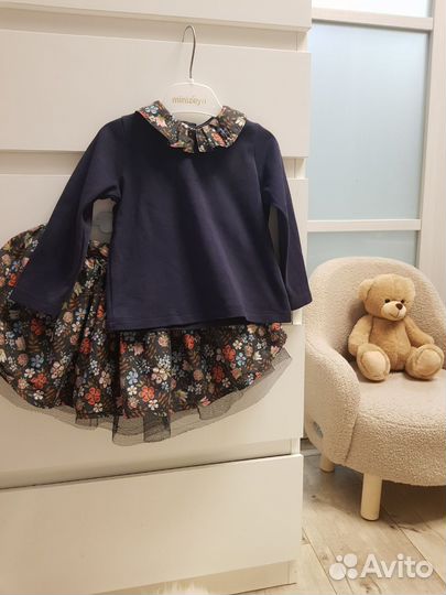 Платья на девочку 9-12 80см