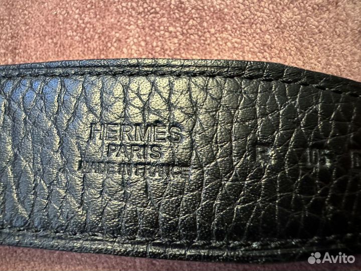 Двухсторонний мужской ремень Hermes 105N оригинал