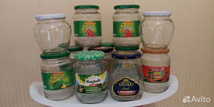 Банки стеклянные