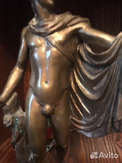 Бронзовая скульптура ватикан Аполлон Бельведерский