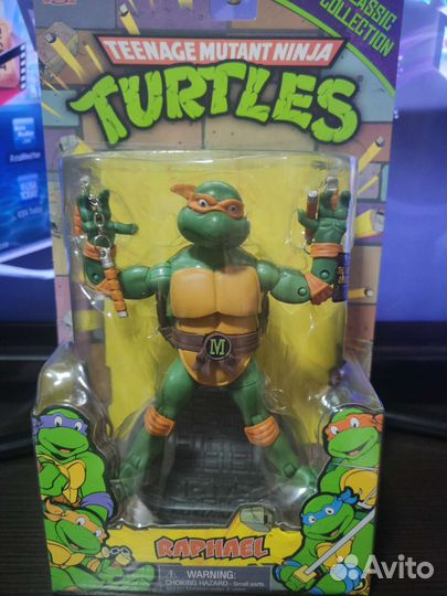 Фигурки Черепашка-ниндзя по мультфильму 1988