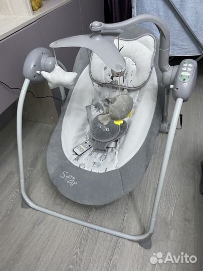 Детские электрокачели Indigo