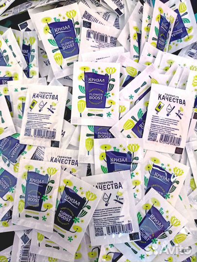 Подкормка для срезанных цветов Кризал