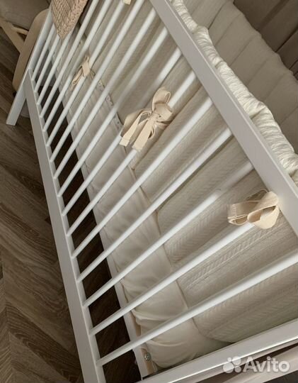 Бортики в детскую кроватку