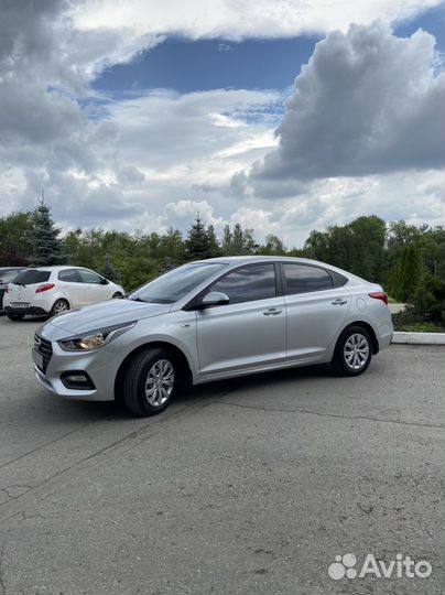 Hyundai Solaris 1.4 AT, 2017, 110 000 км