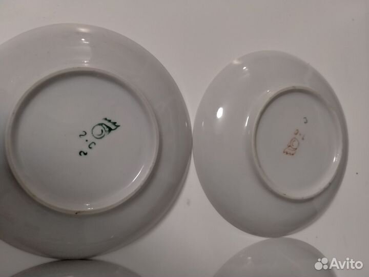 Чашки и блюдца СССР