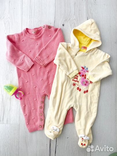 Вещи пакетом для девочки 74