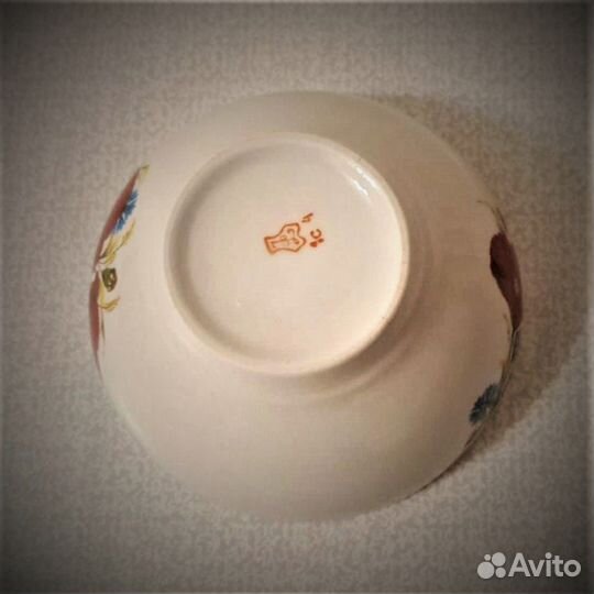 Конфетница Маки Красные СССР