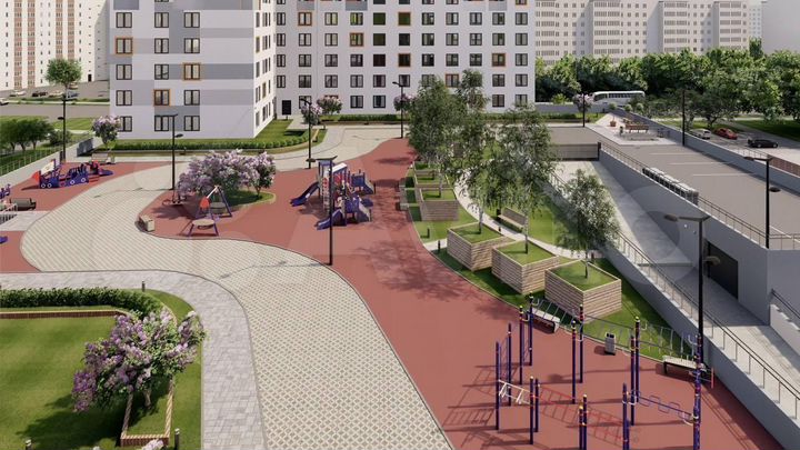 3-к. квартира, 77,1 м², 15/23 эт.