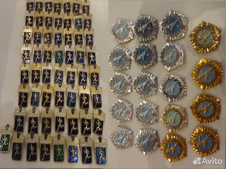 Значки гто воин