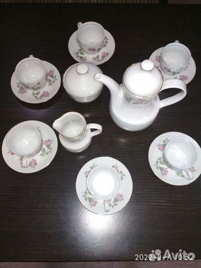 Сервиз кофейный, производство GDR