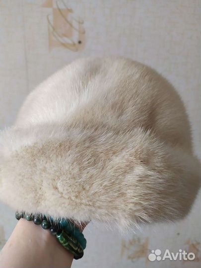 Шапка норковая женская