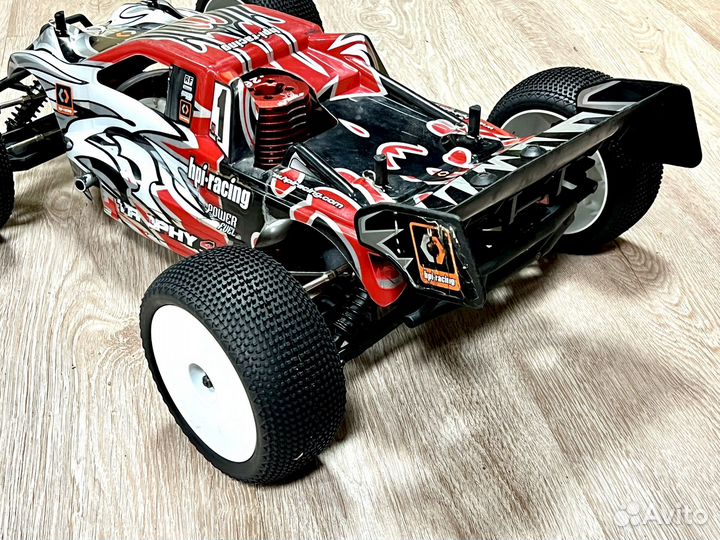 Hpi Truggy 4,6 1/8 нитро двс трагги модель