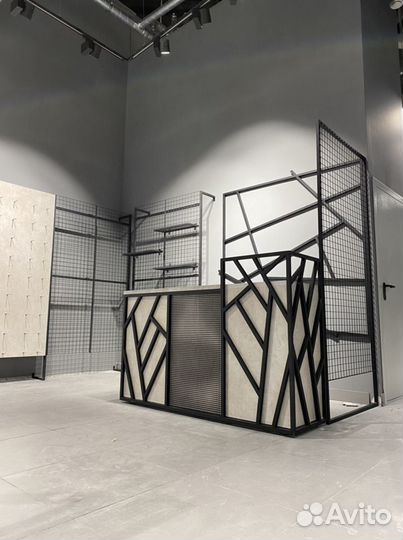 Кассовый стол из мдф / Стойка ресепшн