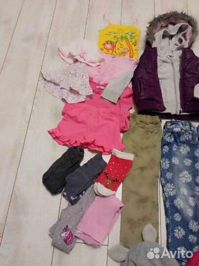 Три пакета для девочки р 92-104