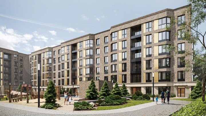 1-к. квартира, 48,6 м², 3/6 эт.