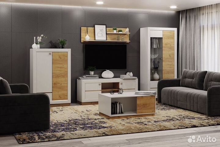 Стенка в гостиную новая