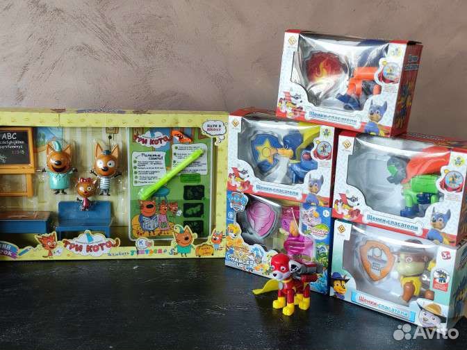 Набор игрушек: Щенячий патруль, рисуй светом