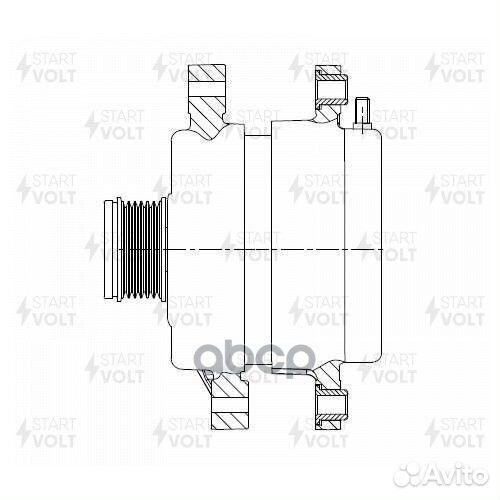 Генератор LG 0892 LG0892 startvolt