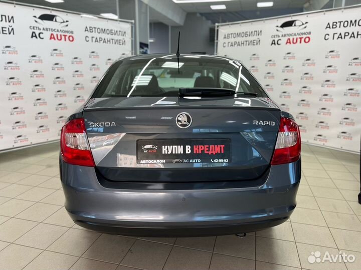 Skoda Rapid 1.4 AMT, 2014, 139 000 км