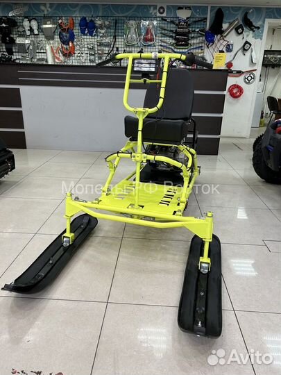 Мотобуксировщик Волчок 6,5 л.с. редуктор