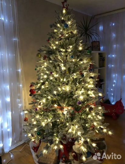 Гирлянда роса 50м новая