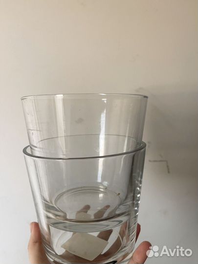 Кашпо стекло IKEA