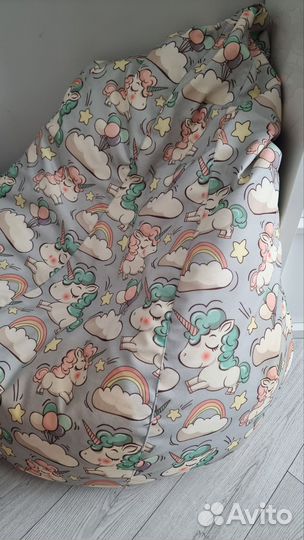 Кресло-мешок Единороги XL