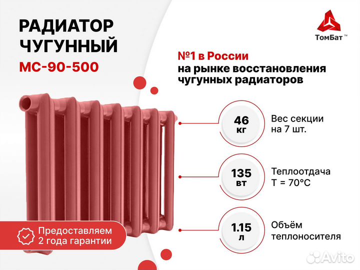 Чугунные радиаторы отопления