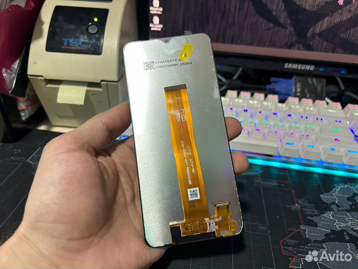 Дисплей для Samsung A127F Galaxy A12s + тачскрин