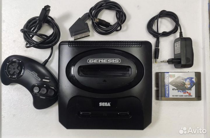 Sega genesis 2 оригинал комплект