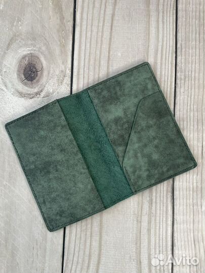 Обложка для паспорта натуральная кожа