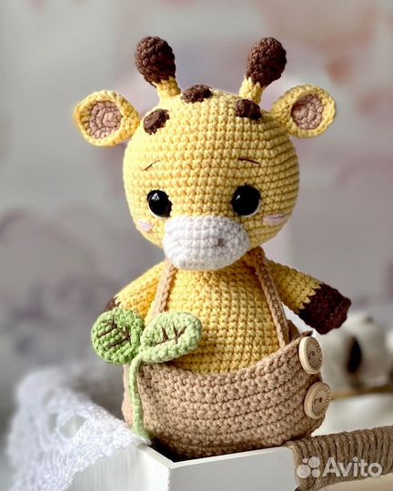 Вязаные игрушки ручной работы