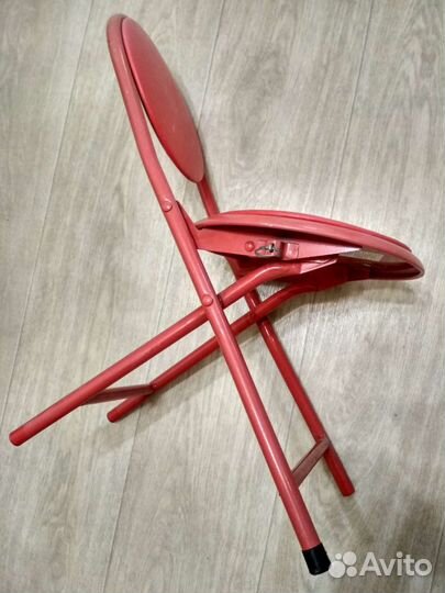 Детский складной стул металлический
