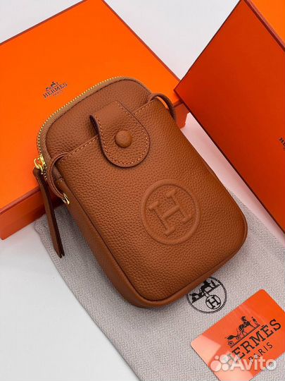 Сумка hermes для телефона