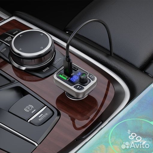 FM-модулятор Bluetooth Borofone Flash Energy