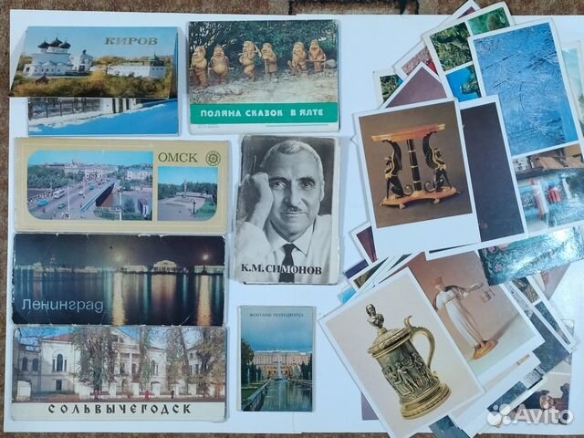 6 комплектов и 51 открытка, СССР