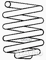 Пружина подвески 997616 Sachs