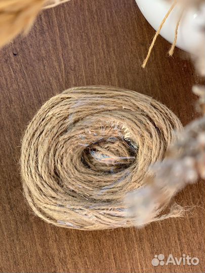 Шпагат джутовый 200м