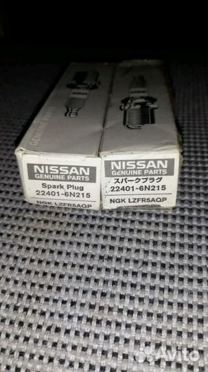 Иридиевые свечи зажигания нисан