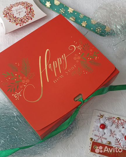 Салфетки сервировочные новогодние