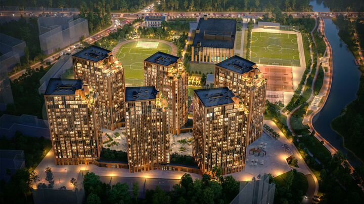 Квартира-студия, 32,9 м², 5/23 эт.