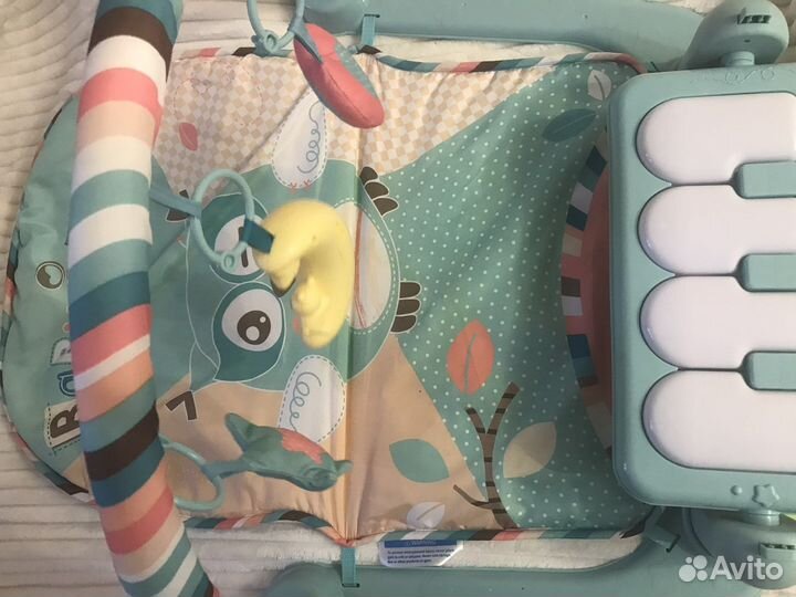 Развивающий коврик музыкальный