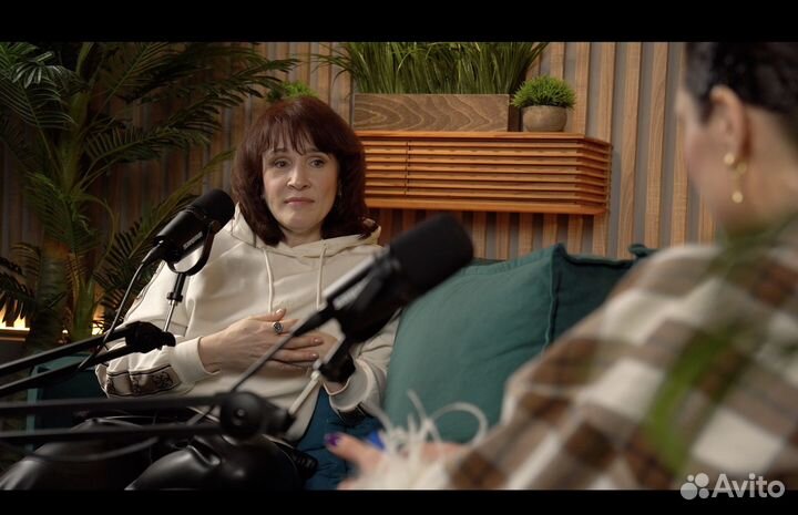 Студия для записи подкастов, курсов и интервью